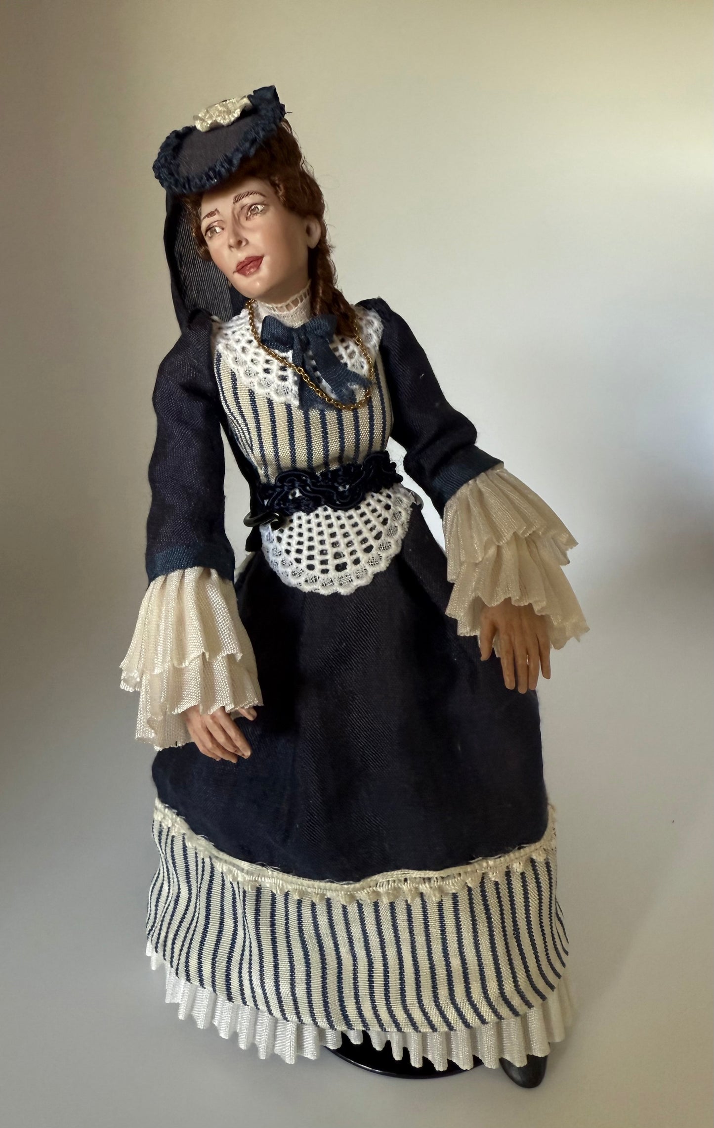 1:12 Scale Dollhouse doll; Marcia Backstrom Original