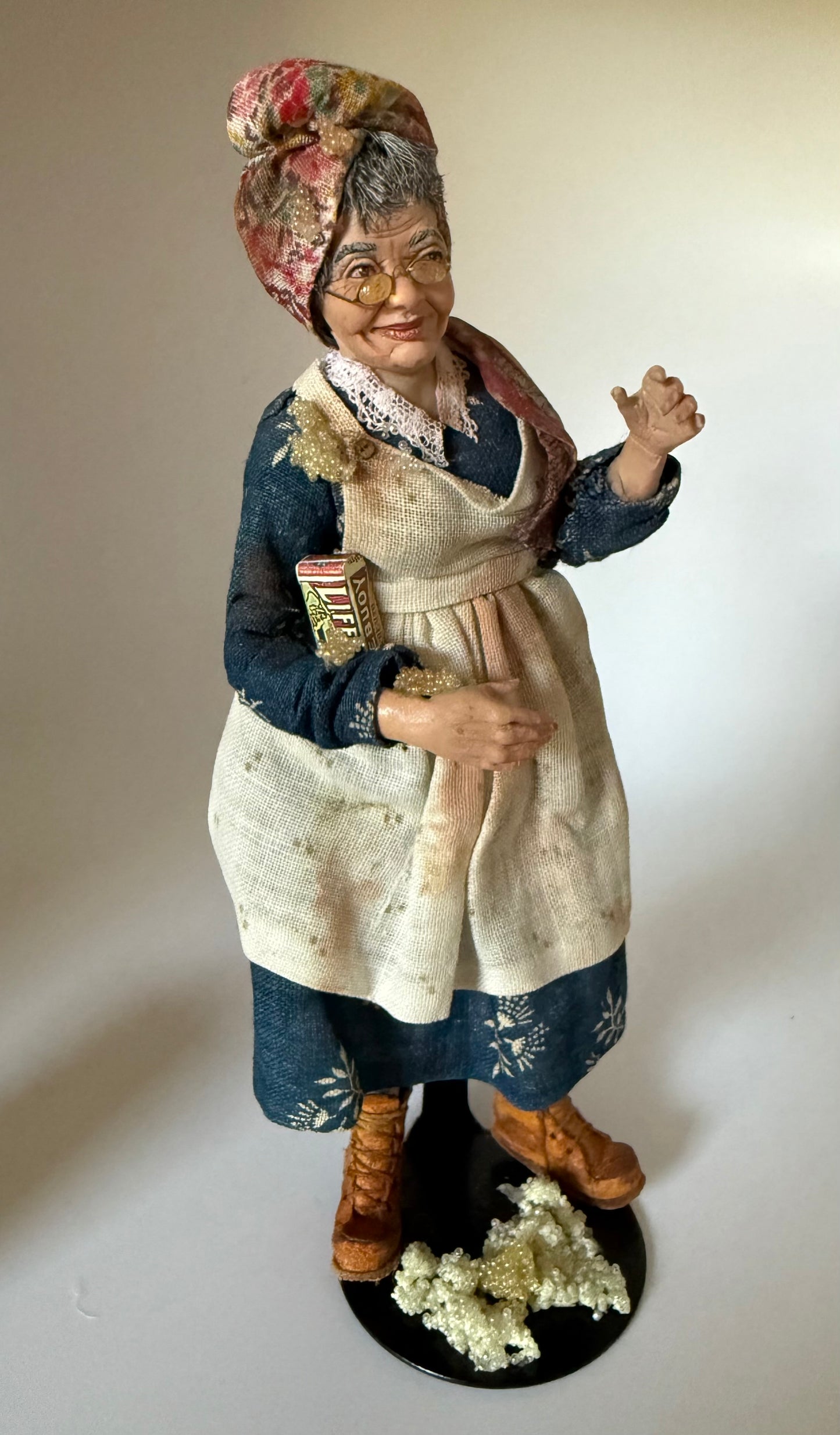 1:12 Scale Dollhouse Doll Marcia Backstrom Original