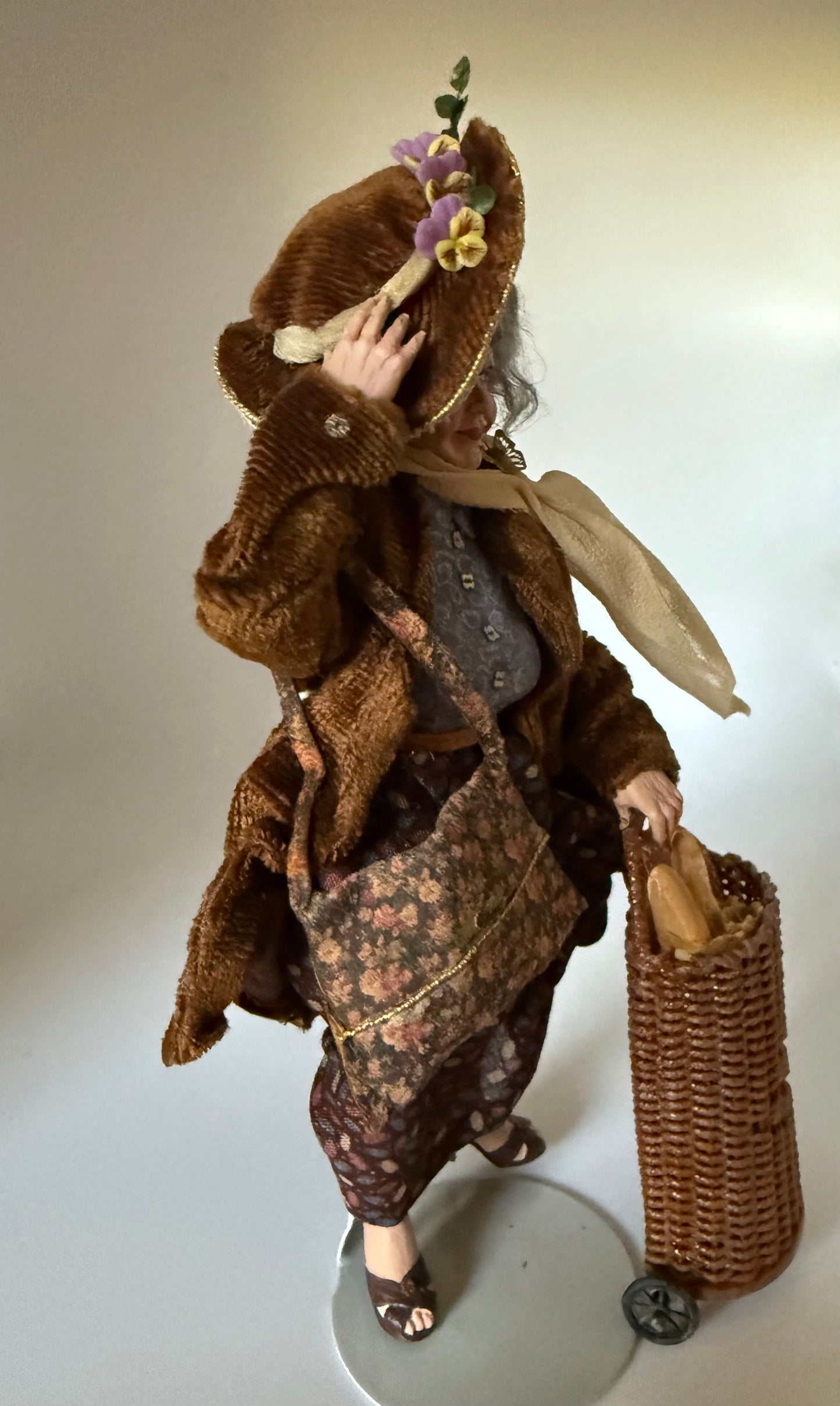 1:12 Scale Dollhouse Doll Marcia Backstrom Original