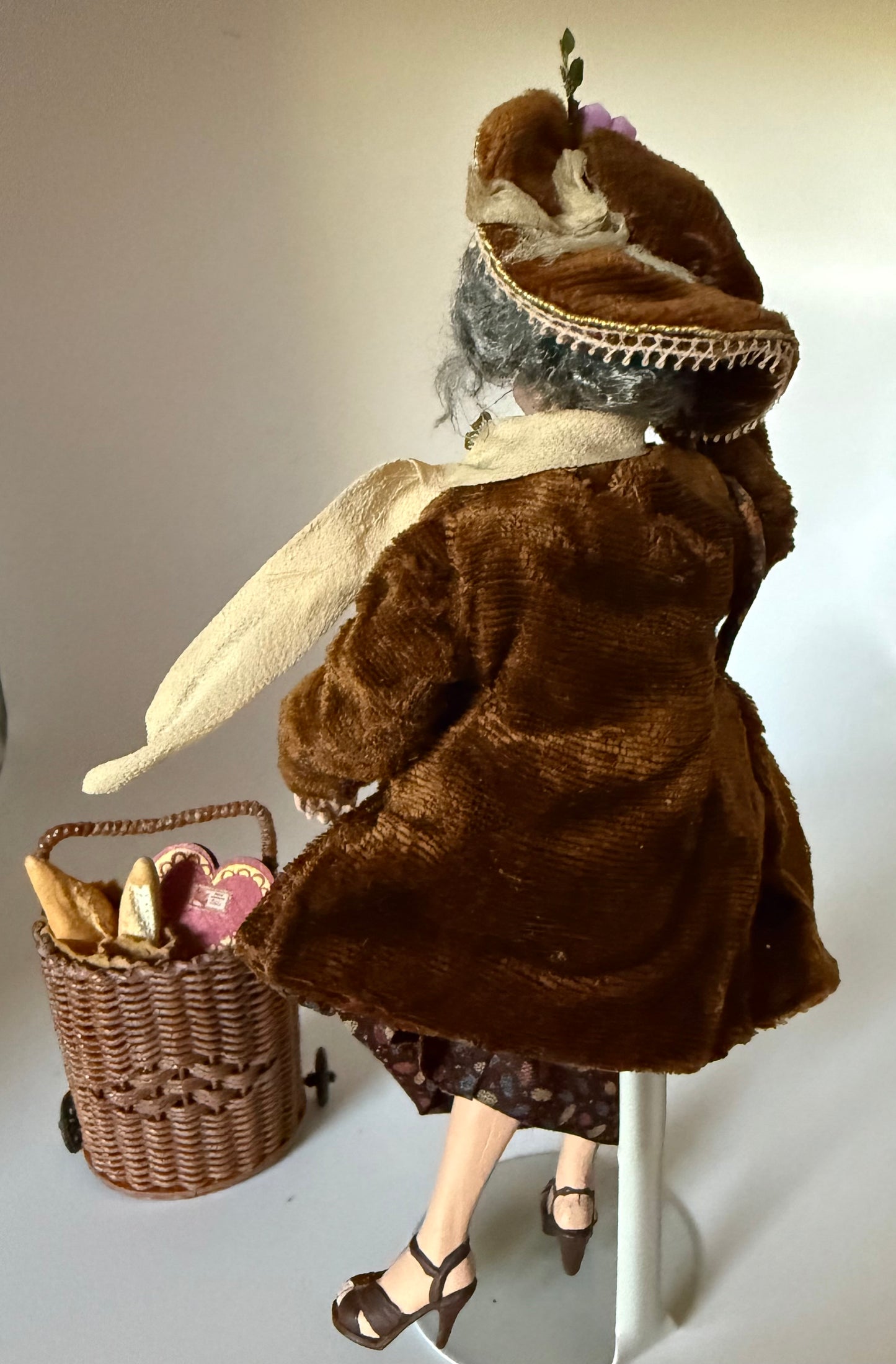 1:12 Scale Dollhouse Doll Marcia Backstrom Original