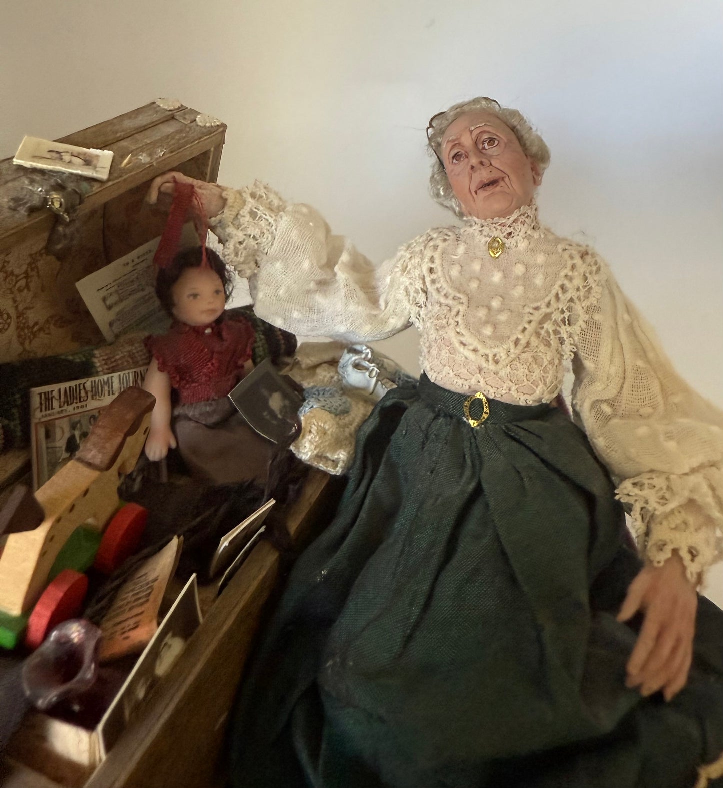 1:12 Scale Dollhouse Doll