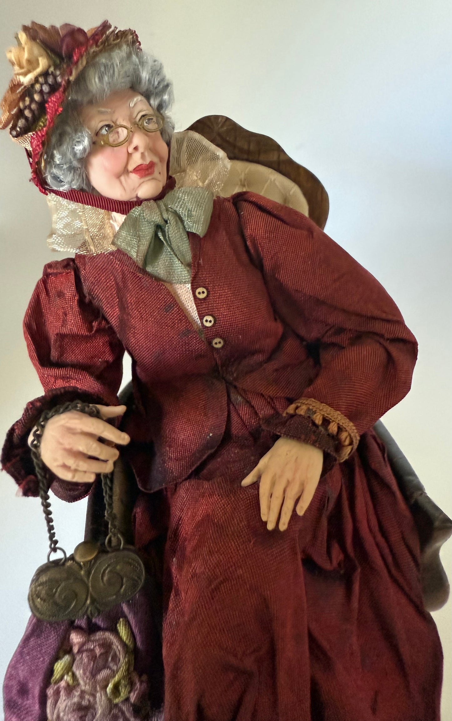 1:12 Scale Dollhouse Doll Marcia Backstrom Original