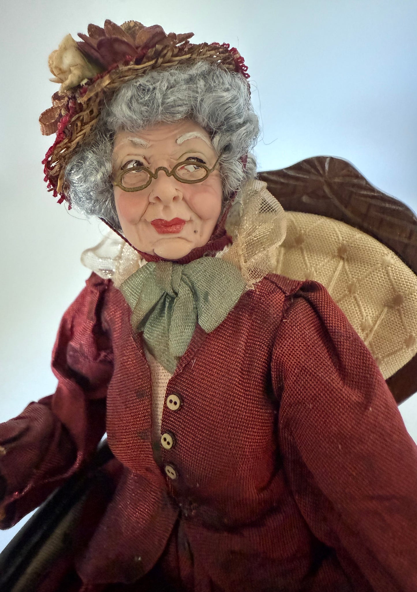 1:12 Scale Dollhouse Doll Marcia Backstrom Original