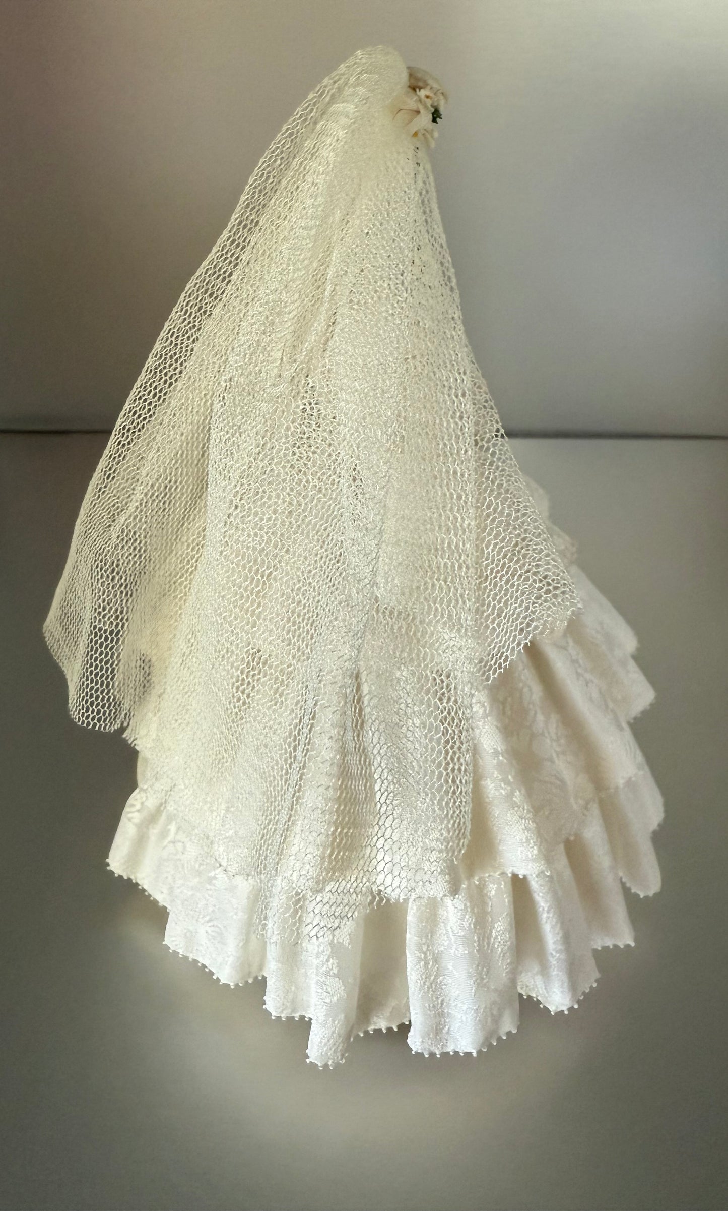 1:12 Scale Bridal Gown by Carole Sahlstrand
