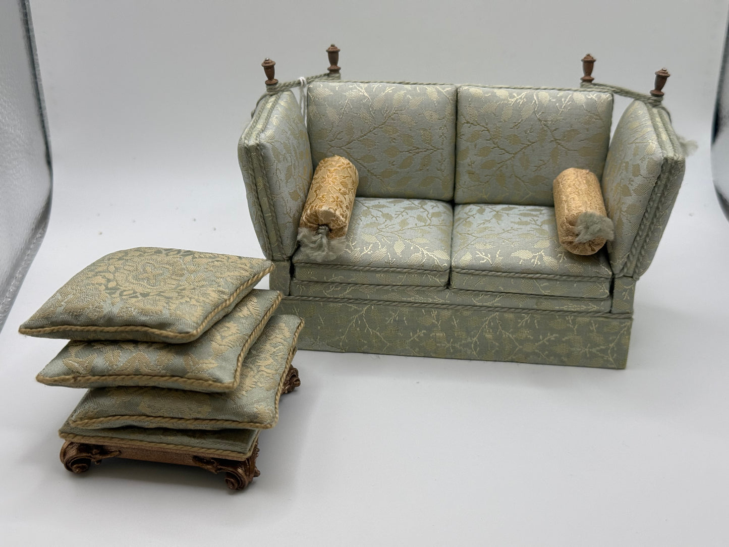 Ron Hubble Couch and pillows