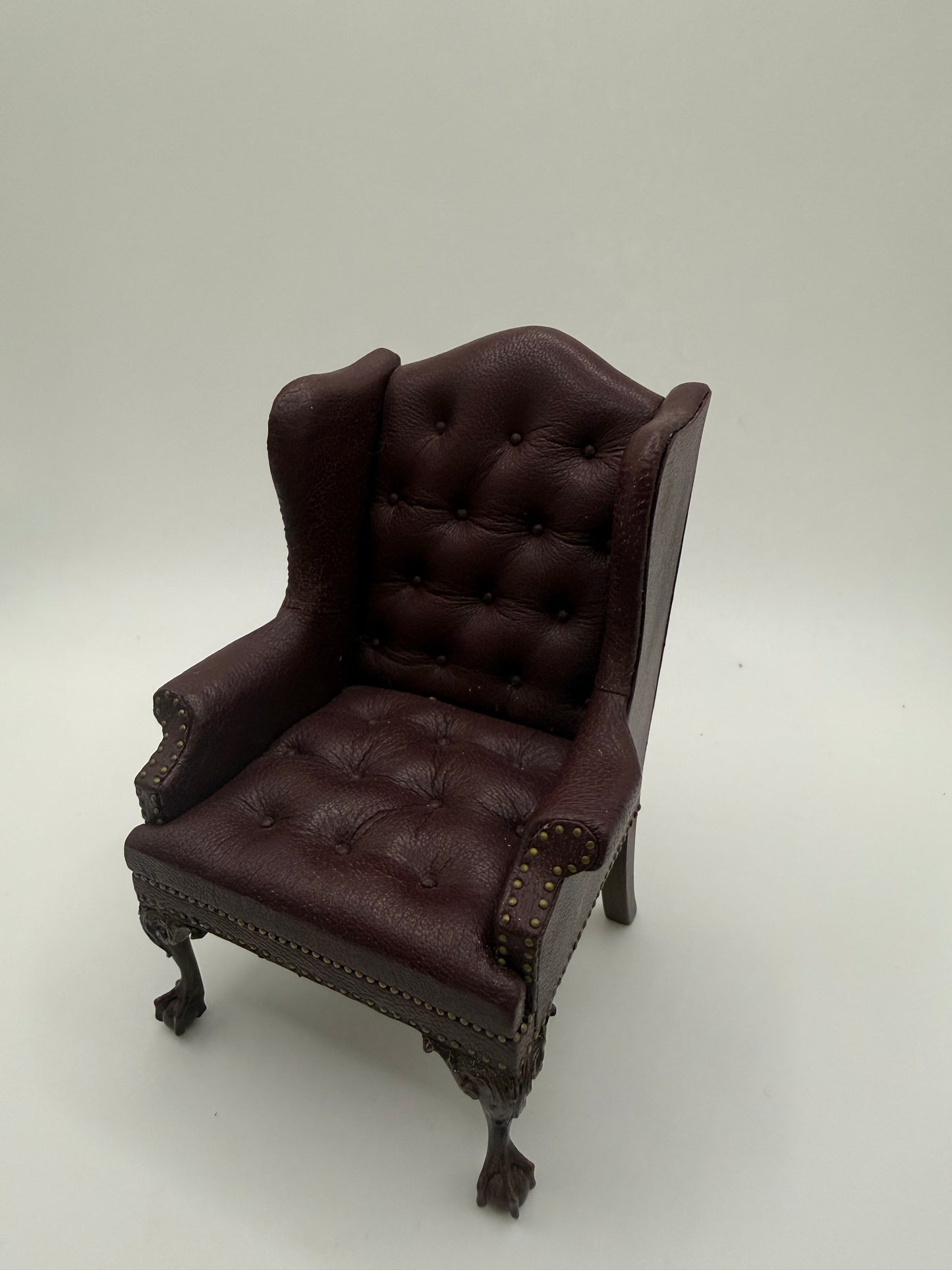 Gail Steffey Leather Chair