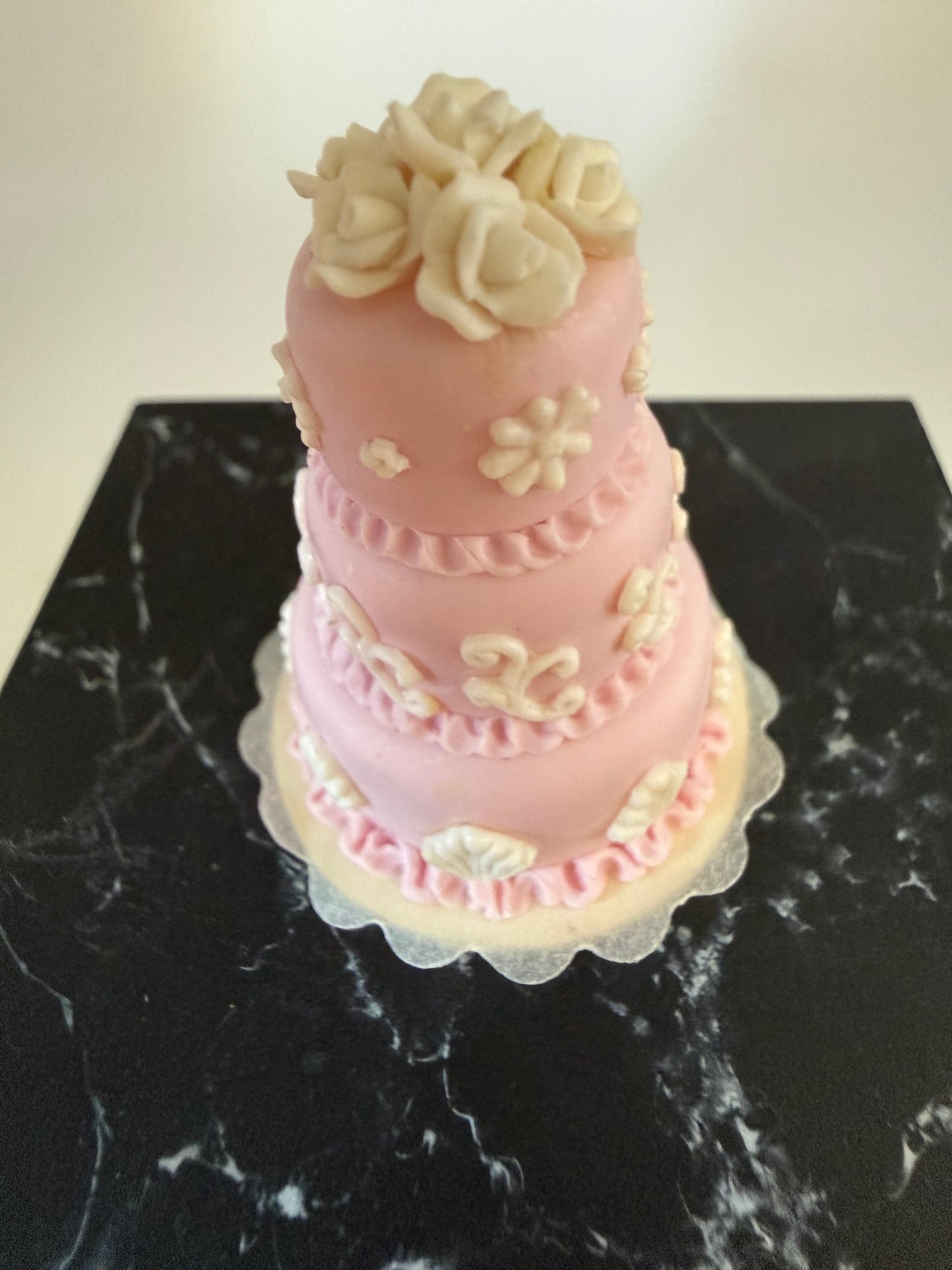 Pink Wedding Cake