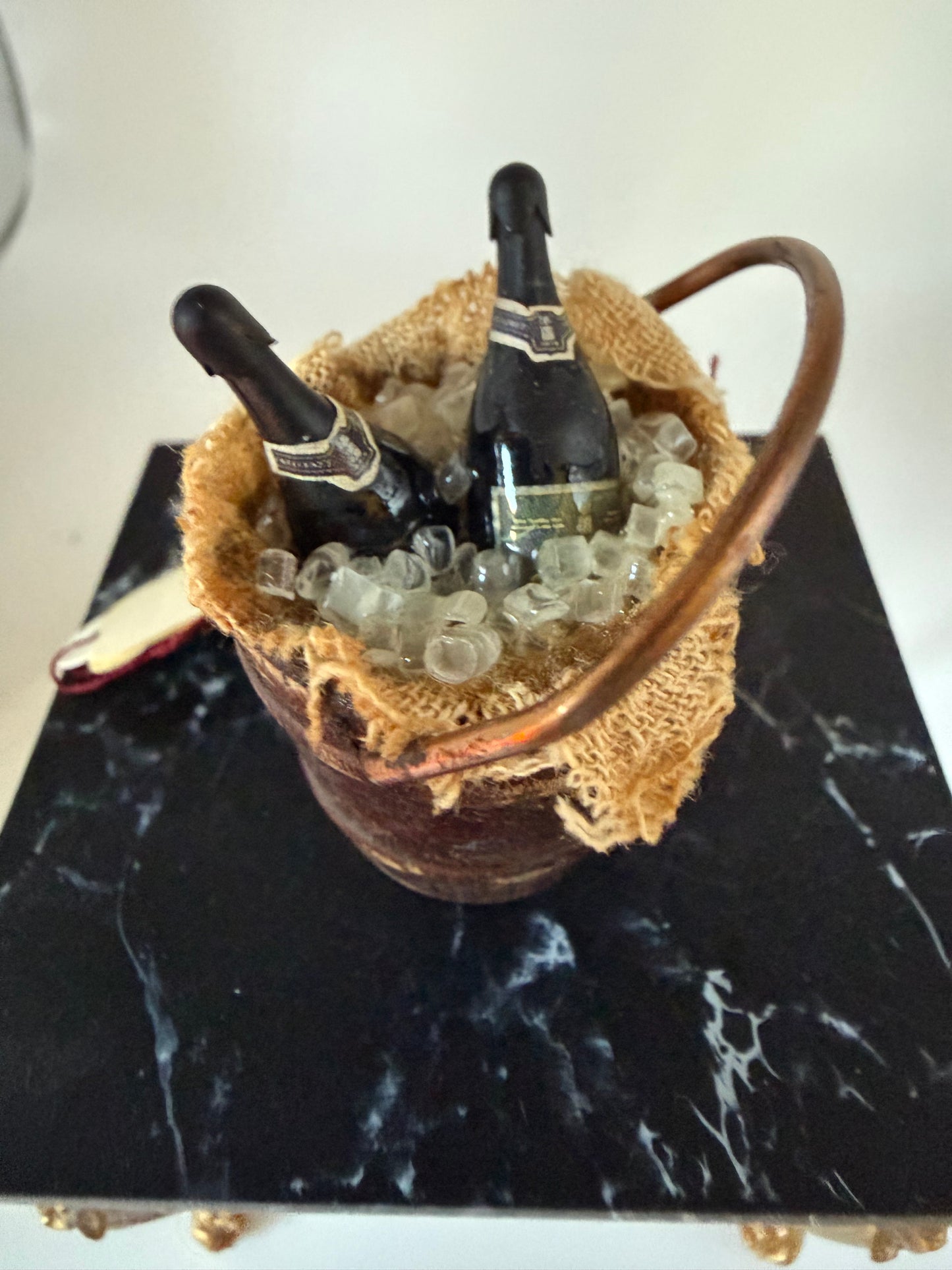 Champaign Bottles in Bucket