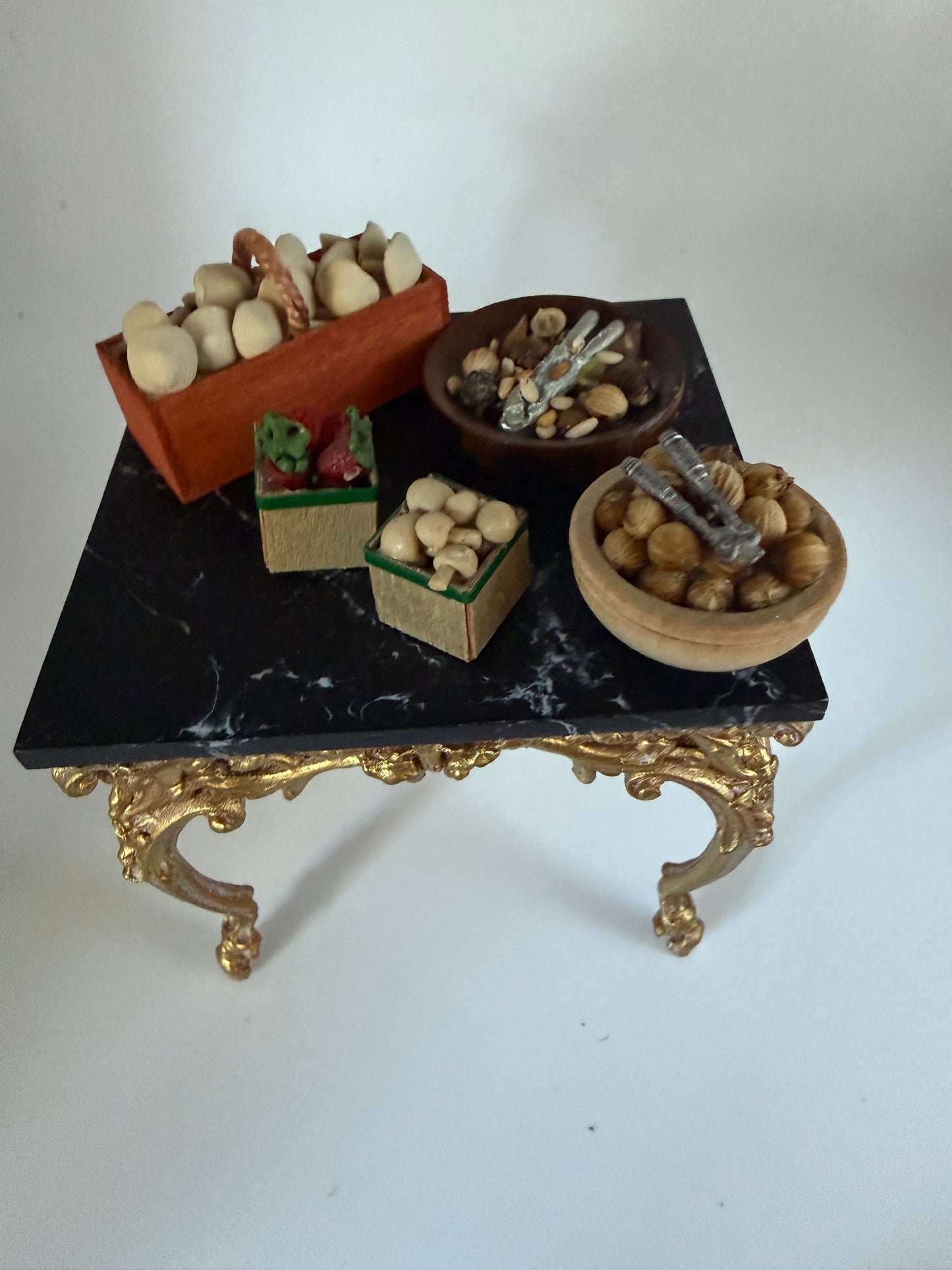 Nuts and mushrooms