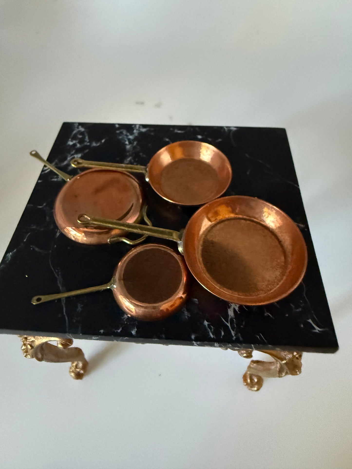 4 Copper Pans