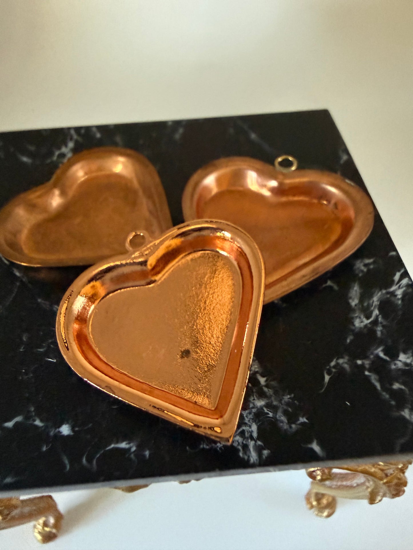 3 COPPER MOLDS
