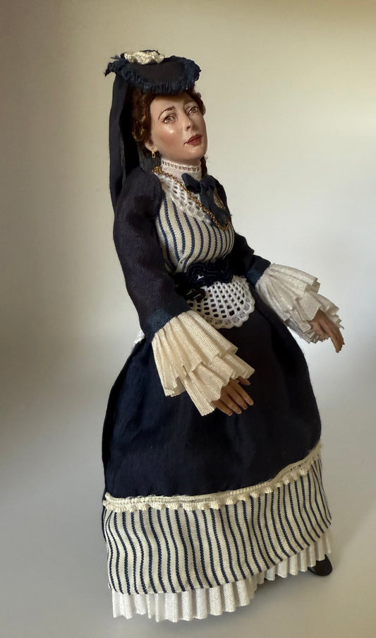 1:12 Scale Dollhouse doll; Marcia Backstrom Original