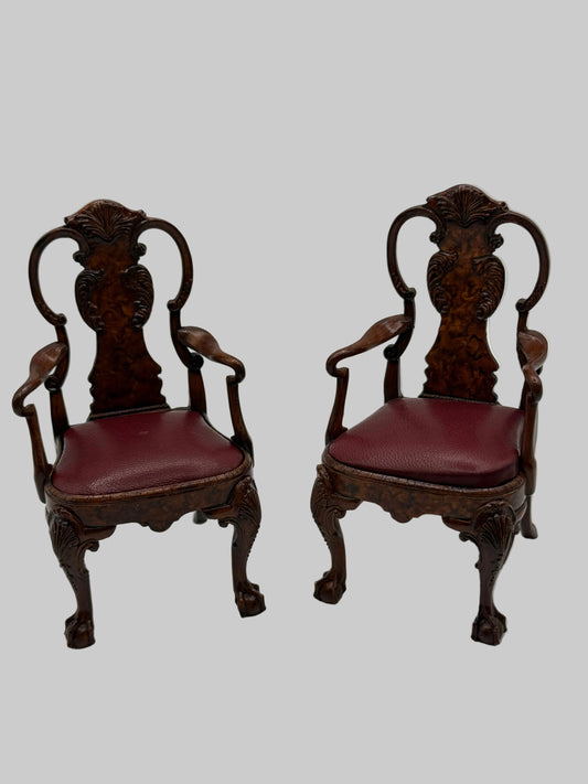 Artisan Chairs with leather seats