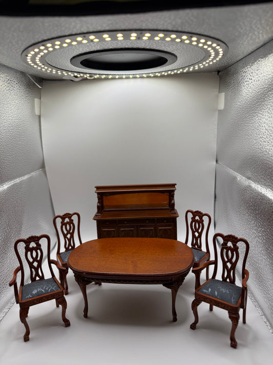 Bespaq Table, 4 Chairs, Buffet