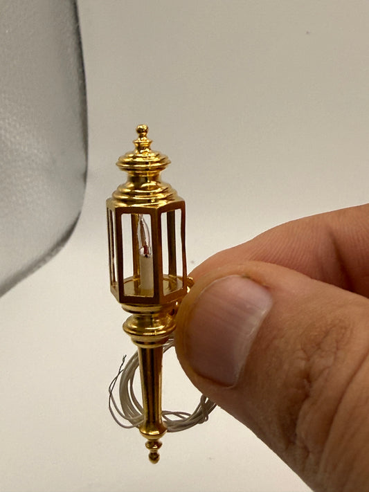 Brass Coach lamps