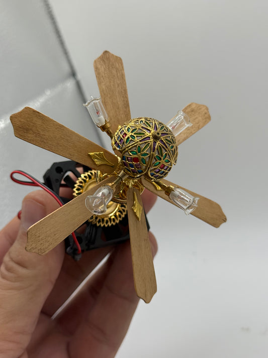 Workable Lit Ceiling Fan
