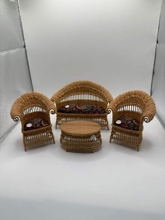 Rhea Strange wicker furniture set