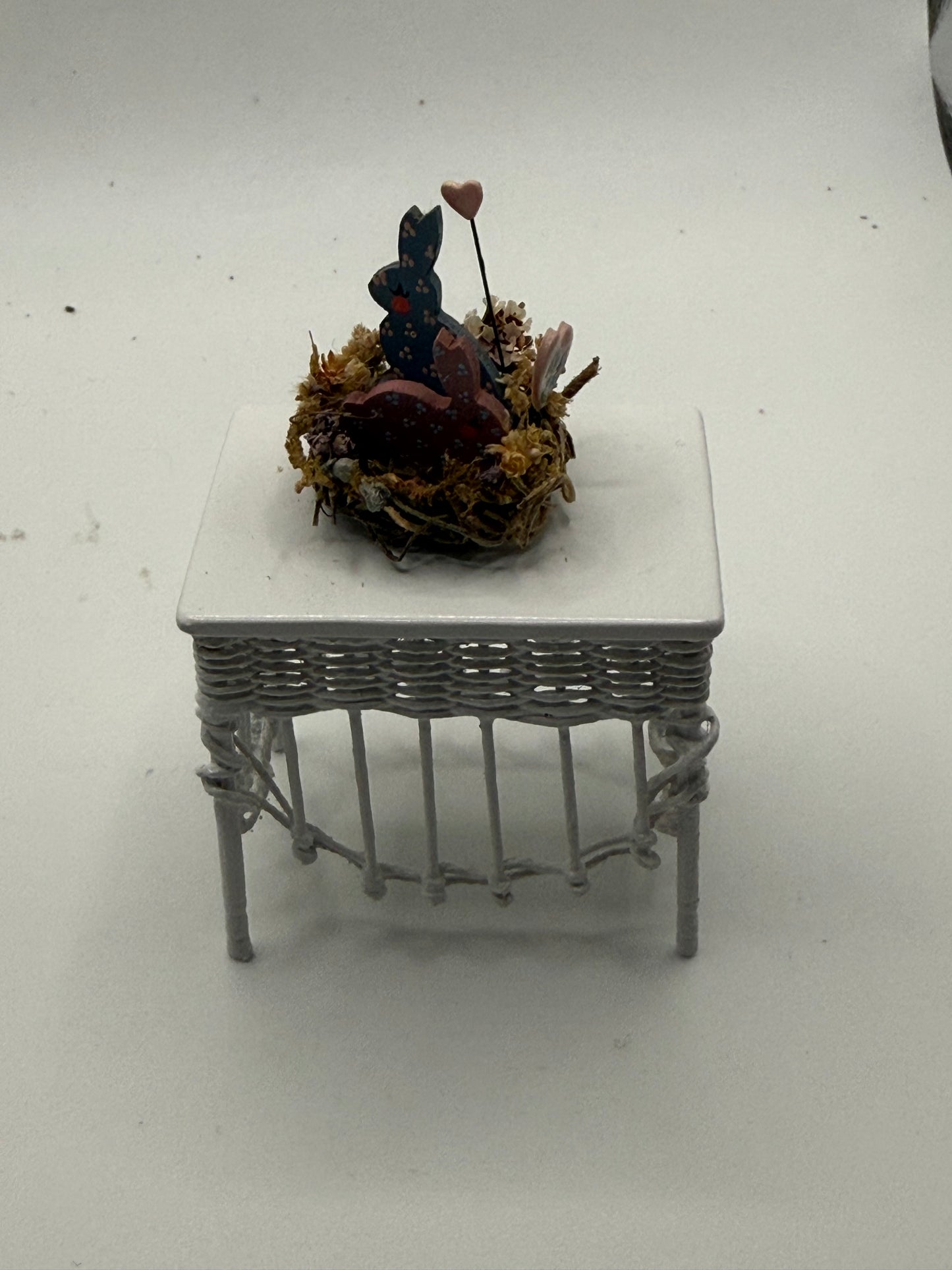 White Wicker Furniture set