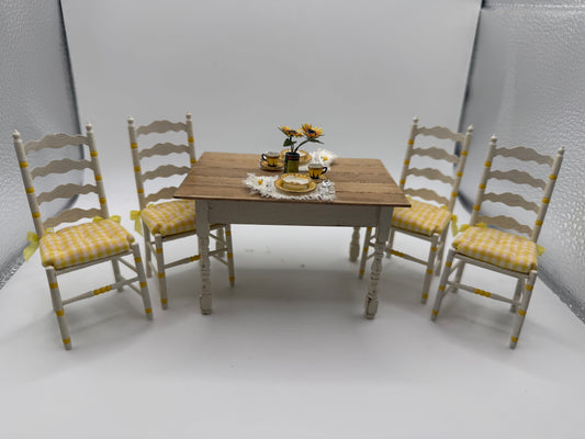 Table with 4 Chairs - Joan Howard