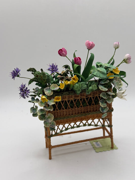 Marie Petrik flowers & Rhea Strange Wicker