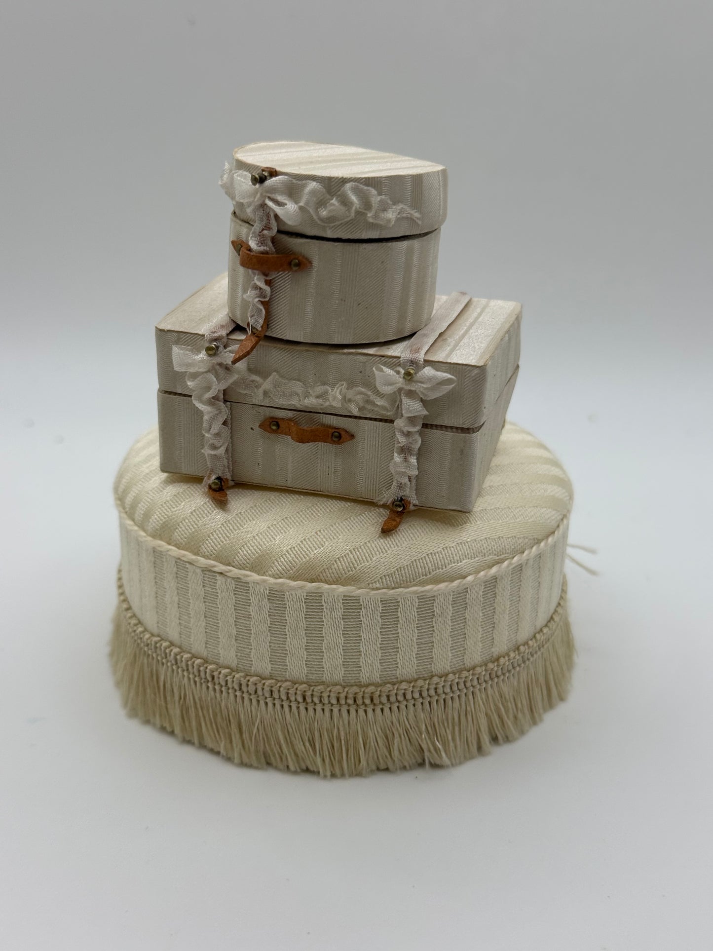 Luggage and Ottoman