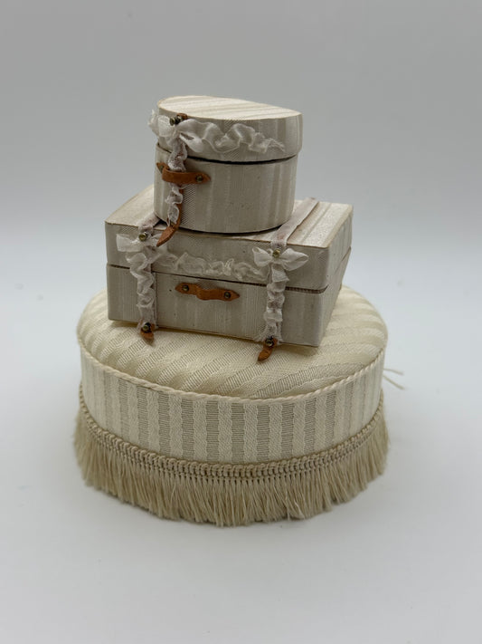 Luggage and Ottoman