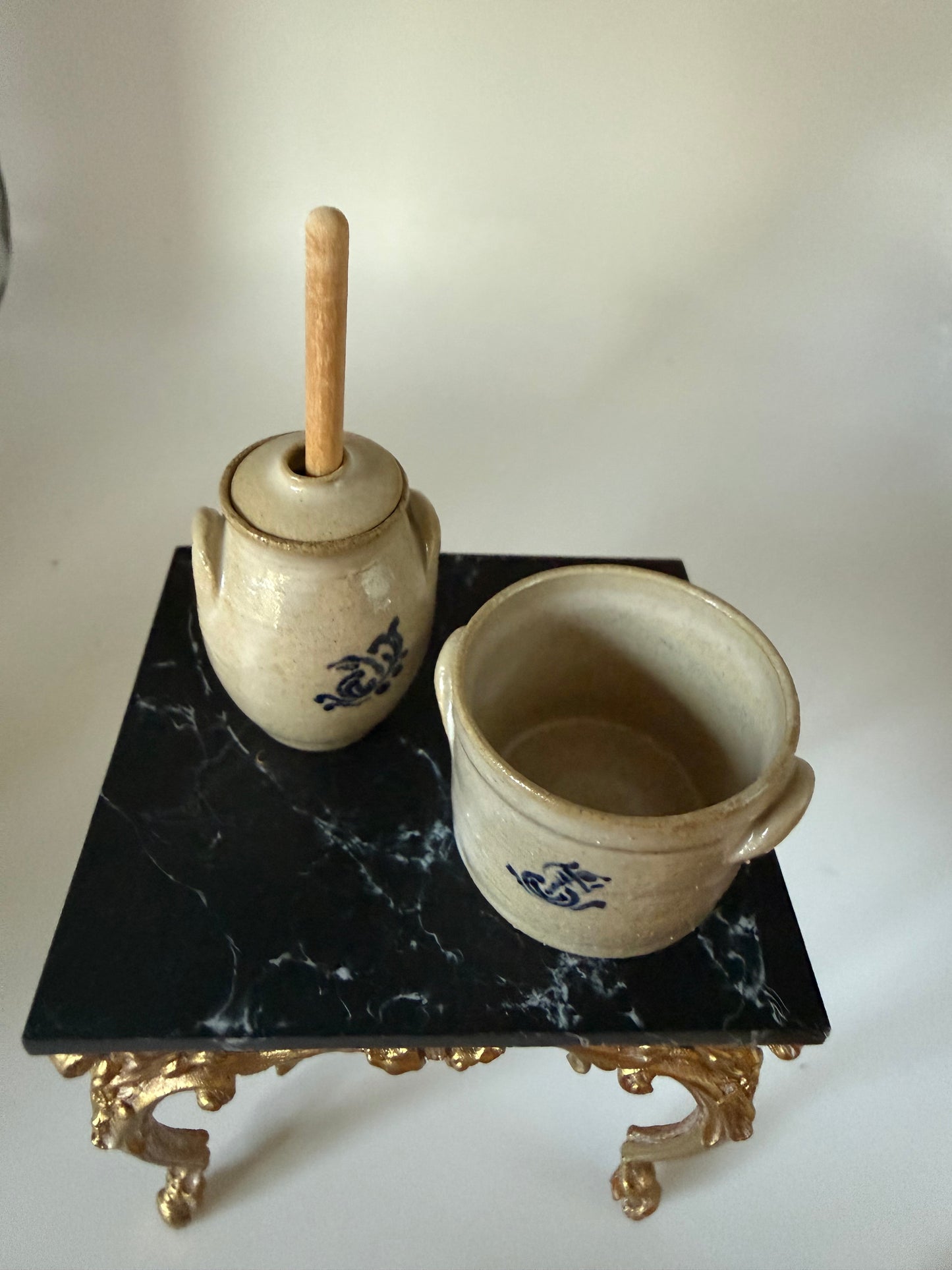 Butter Churn and pot