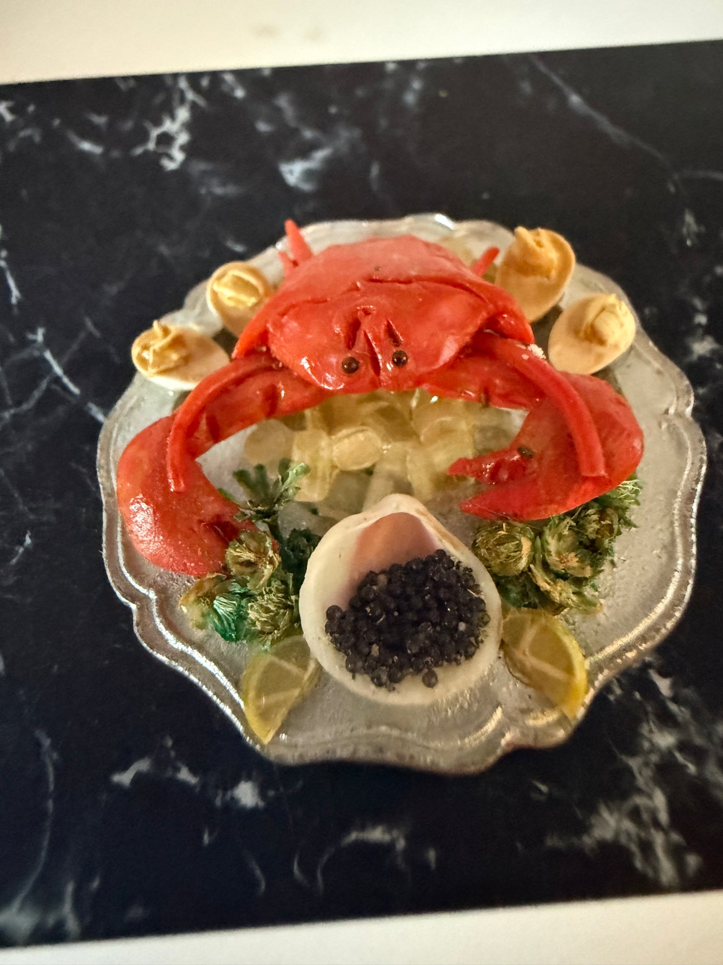 Crab platter