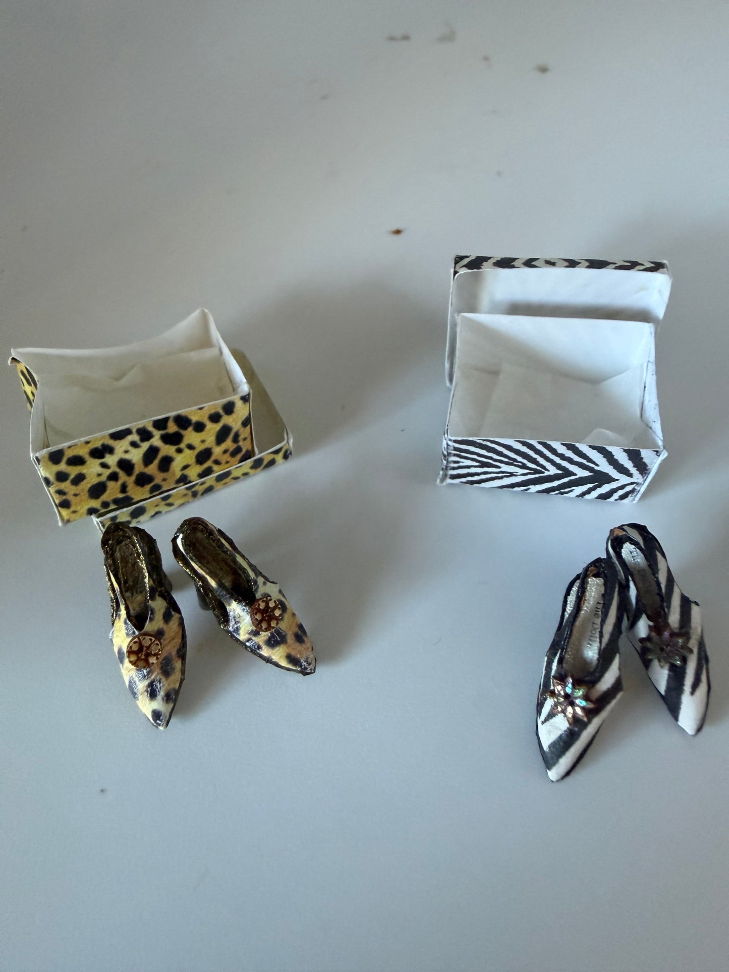 2 pairs of shoes
