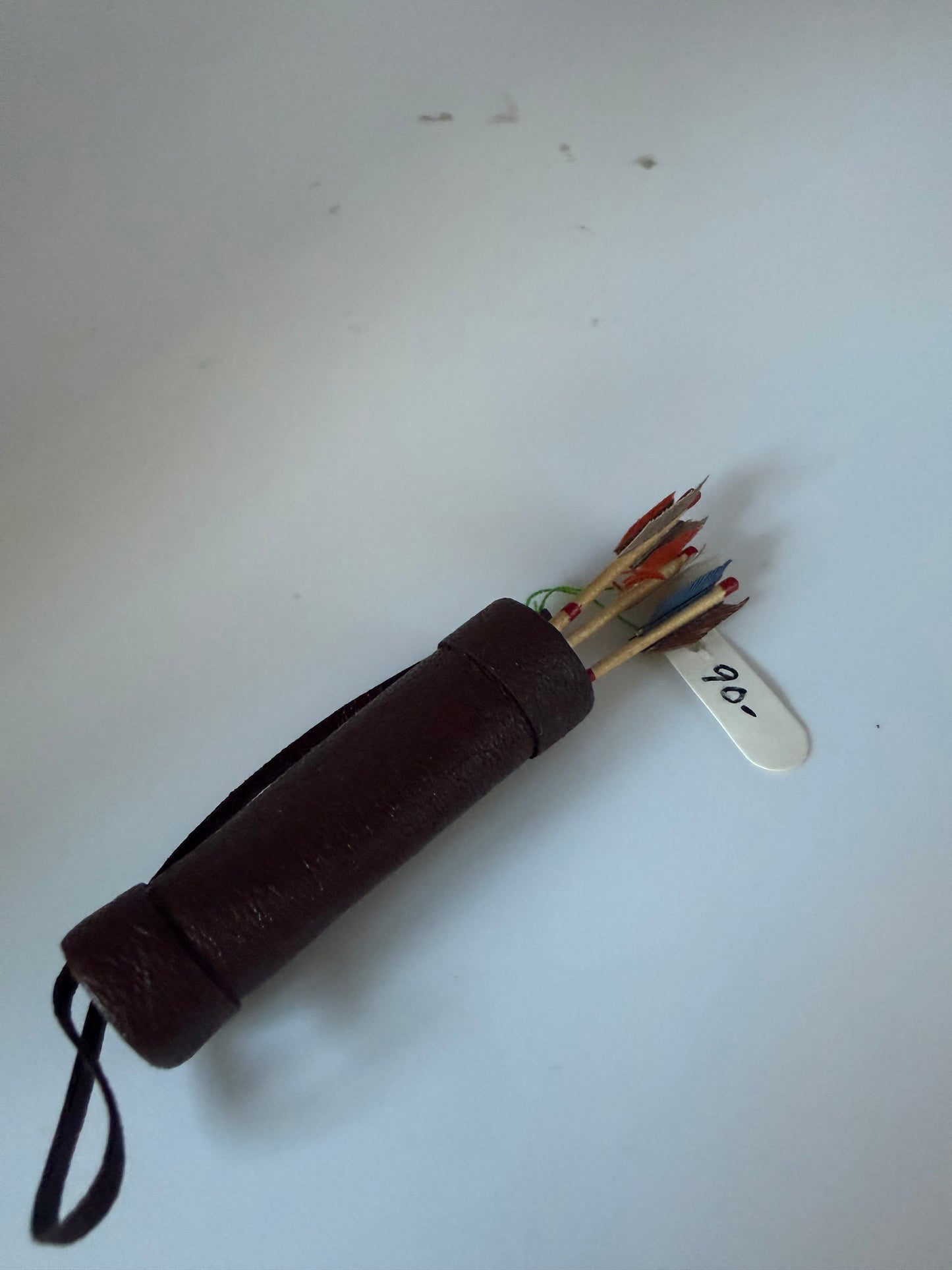 archery quiver with arrows